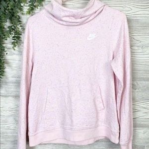 BARELY WORN Nike confetti hoodie